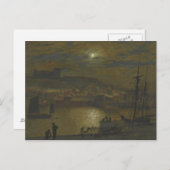 John Atkinson Grimshaw - Whitby van Scotch Head Briefkaart (Voorkant / Achterkant)