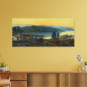 John Atkinson Grimshaw - Windermere Canvas Afdruk (Insitu (Woonkamer))