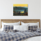 John Atkinson Grimshaw - Windermere Canvas Afdruk (Insitu (Slaapkamer))