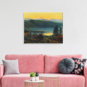 John Atkinson Grimshaw - Windermere Canvas Afdruk (Insitu (Woonkamer))