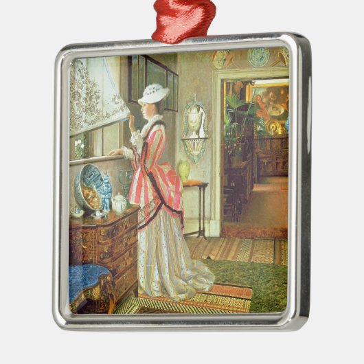 John Atkinson Grimshaw | Zomer Metalen Ornament (Links)