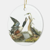John Audubon Keramisch Ornament (Links)