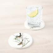 John Audubon Rufous-sided Towee Zandsteen Onderzetter (Zijkant)