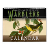 John Audubon Warblers 2 Birds of America Calendar Kalender (Hoes)