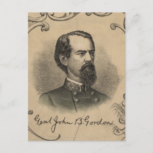 John B. Gordon Briefkaart (Voorkant)