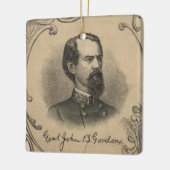 John B. Gordon Keramisch Ornament (Links)