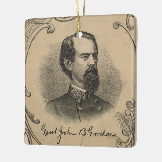John B. Gordon Keramisch Ornament (Links)