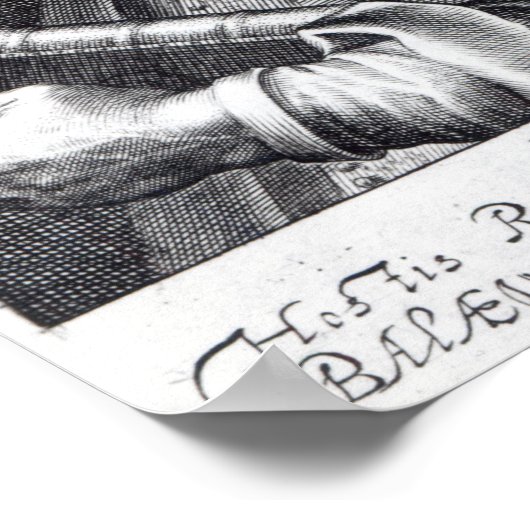 John Bale, bisschop van Ossory, 1620 Poster (Hoek)