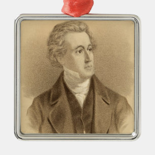 John Banim Metalen Ornament