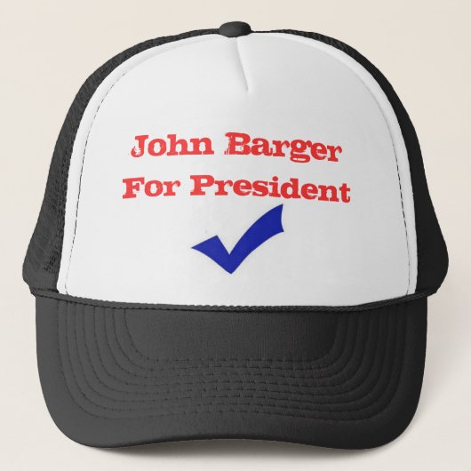 John Barger voor President Trucker Pet (Voorkant)