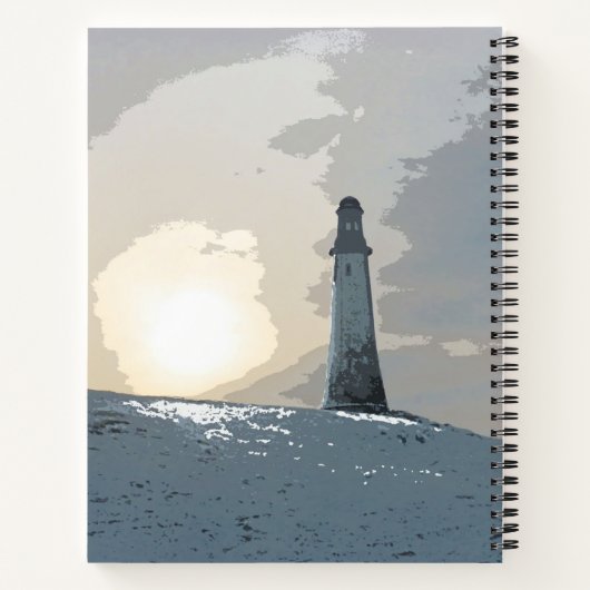 John Barrow, Hoad Monument, Ulverston, vuurtoren Notitieboek (Achterkant)