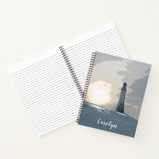 John Barrow, Hoad Monument, Ulverston, vuurtoren Notitieboek (Binnen)