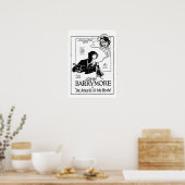 John Barrymore Jekyll en Hyde 1920 Movie Ad Print (Keuken)