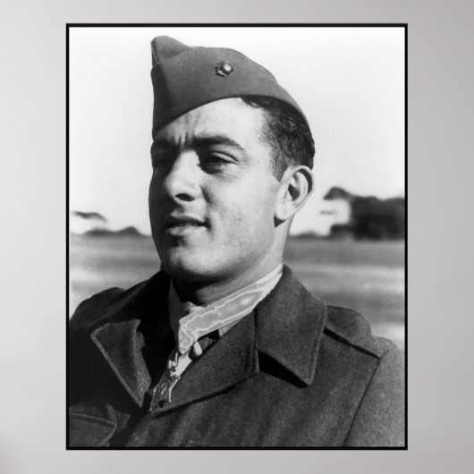 John Basilone - Border Poster (Voorkant)