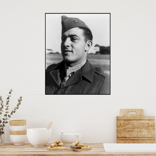 John Basilone - Border Poster (Keuken)