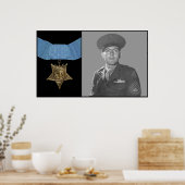 John Basilone en The Medal of Honor Poster (Keuken)