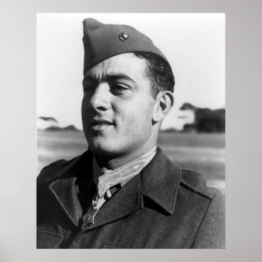 John Basilone Poster (Voorkant)