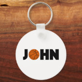 John Basketball Sleutelhanger (Voorkant)