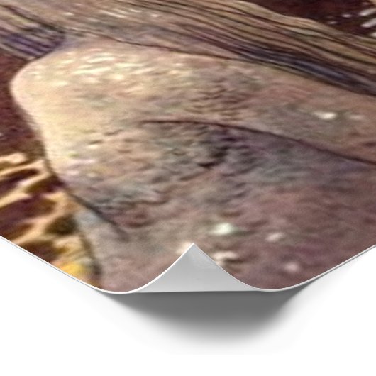 John Bauer Agneta en het meer King Poster (Hoek)