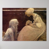 John Bauer Agneta en het meer King Poster (Voorkant)