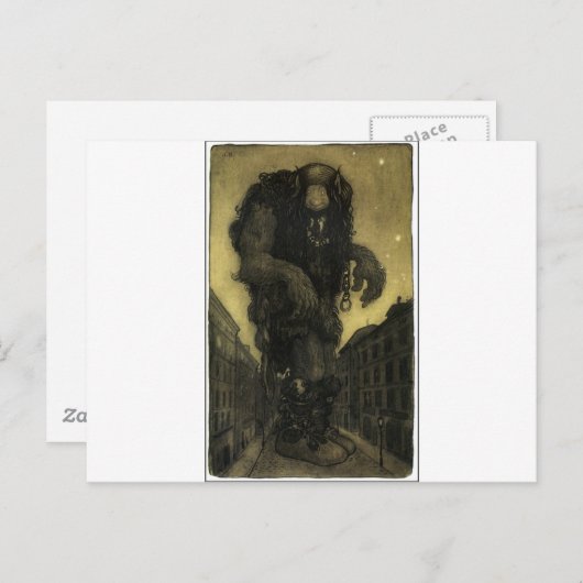 John Bauer Briefkaart (Voorkant / Achterkant)