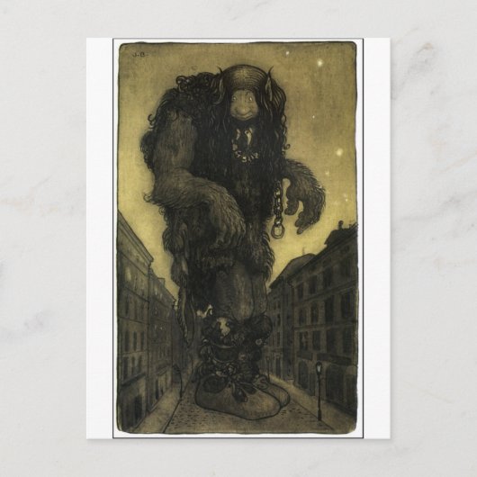 John Bauer Briefkaart (Voorkant)