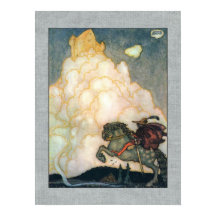 John Bauer Castle of Rosy Clouds