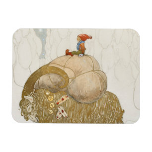 John Bauer - De kerstgeit Magneet