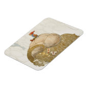 John Bauer - De kerstgeit Magneet (Linkerzijde)