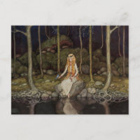 John Bauer De prinses in het bos