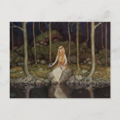 John Bauer De prinses in het bos Briefkaart (Voorkant)