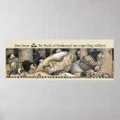 John Bauer Domberget Trolls verwacht gasten CC123 Poster (Voorkant)