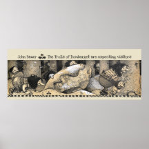 John Bauer Domberget Trolls verwacht gasten CC123