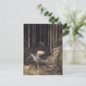 John Bauer - Elk Cotton Briefkaart (Staand voorkant)