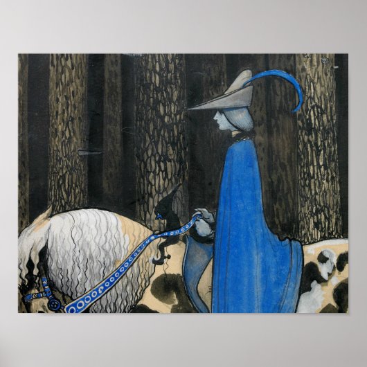 John Bauer - Every Now and Then Poster (Voorkant)