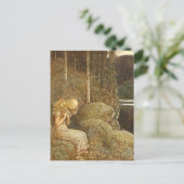  John Bauer Fantasy/Fairy Tale Art Briefkaart (Staand voorkant)
