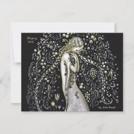 John Bauer Flora C1148 Art Wenskaart