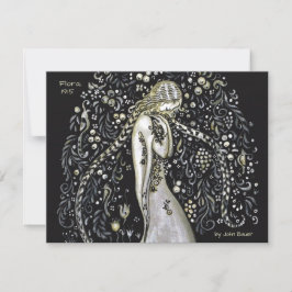 John Bauer Flora C1148 Art Wenskaart