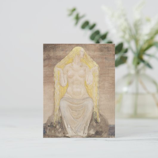 John Bauer - Freya Briefkaart (Staand voorkant)