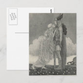 John Bauer - Freyja en Svipdag Briefkaart (Voorkant / Achterkant)