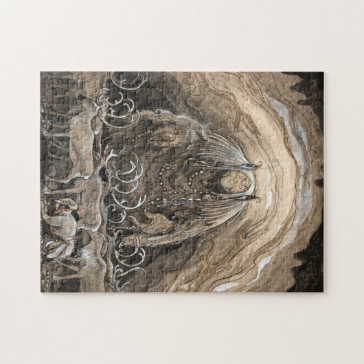 John Bauer - Gnomes And Trolls Legpuzzel (Horizontaal)