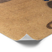 John Bauer Het huisje aan de voet van de berg Poster (Hoek)