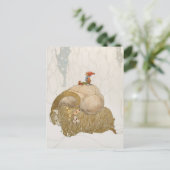 John Bauer - Julbocken Briefkaart (Staand voorkant)