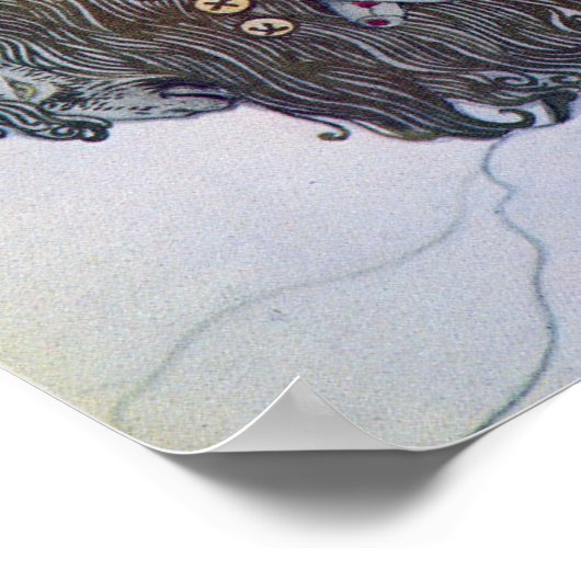 John Bauer - Julbocken Poster (Hoek)