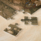 John Bauer - Kijk eens naar hun trollenmoeder: kij Legpuzzel (Zijkant)