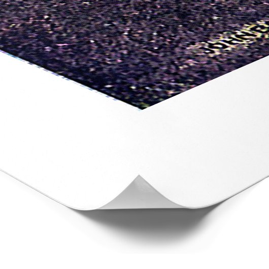 John Bauer King of Troll Mountain in Blue Poster (Hoek)