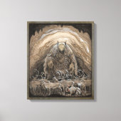John Bauer Nilas-aanbieding CC0500 Canvas Afdruk (Voorkant)