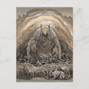 John Bauer Nilas biedt Briefkaart CC0511 aan