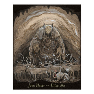 John Bauer Nilas offer CC0499 Perfect Poster