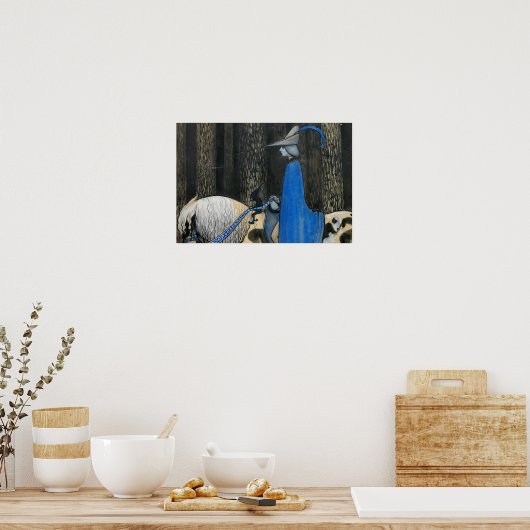 John Bauer - Nu en dan Poster (Keuken)